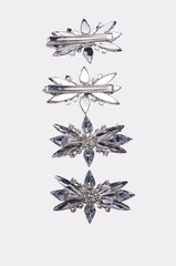 DECO RHINESTONE 4 PK CLIPS