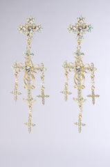 DON'T BE CROSS EARRING