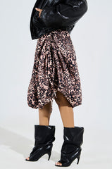 AZALEA WANG CLASSIE BLACK OPEN TOE BANANA HEEL BOOTIE
