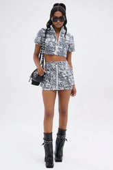 COLD BLOODED MINI SKIRT