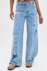 DOWN FOR WHATEVER RELAXED DENIM