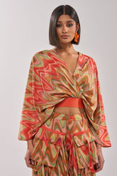 DRIFTING AWAY BLOUSE