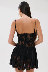 DORELLA LACE MINI DRESS