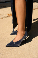 AZALEA WANG PATRICC NAVY LUXE MATERIALS PUMP