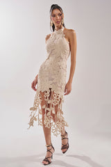 CELINE FLORAL MIDI DRESS