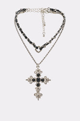 CROSS MY HEART NECKLACE