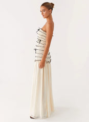 Zariah Maxi Dress - Ivory
