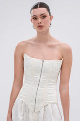 DAISY DOVE JACQUARD CORSET