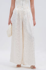 DAISY DOVE JACQUARD TROUSER
