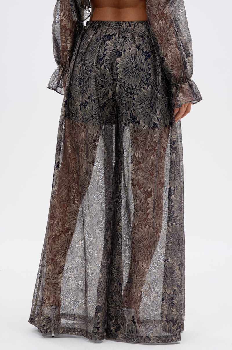 BEST GUEST LACE PALAZZO PANT