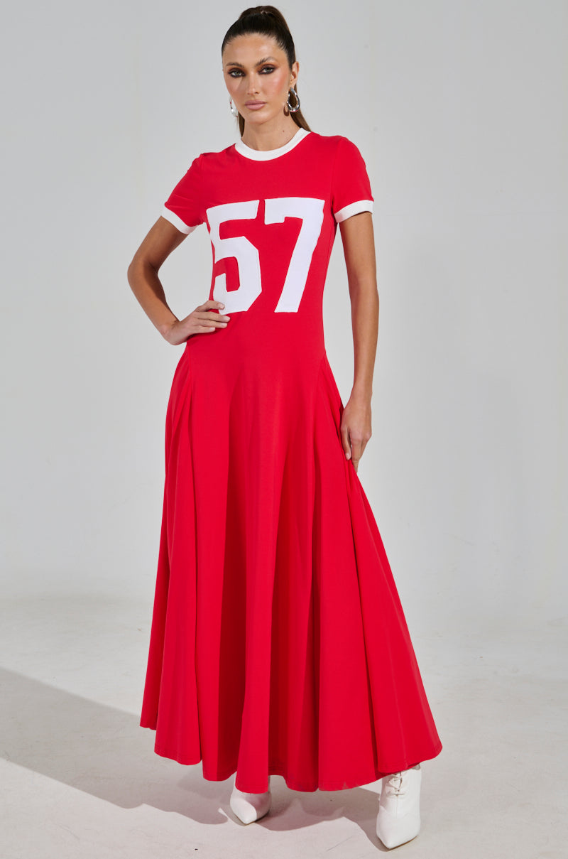 COOLEST IN THE ROOM JERSEY MAXI DRESS