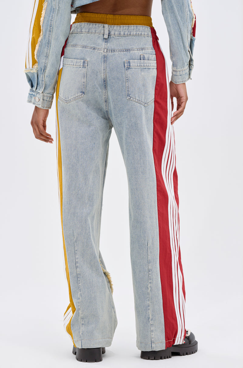 ALL AROUND THE WORLD AGAIN RELAXED FIT DENIM