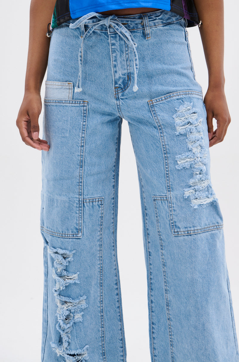 DOWN FOR WHATEVER RELAXED DENIM
