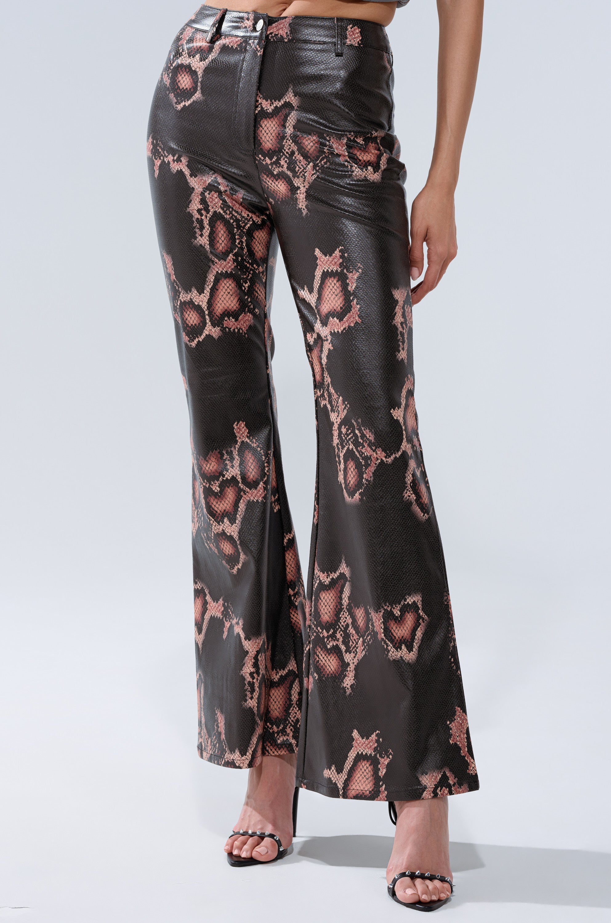 COLD BLOODED FAUX LEATHER PANTS