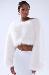 COMFY COZY CROPPED SWEATER