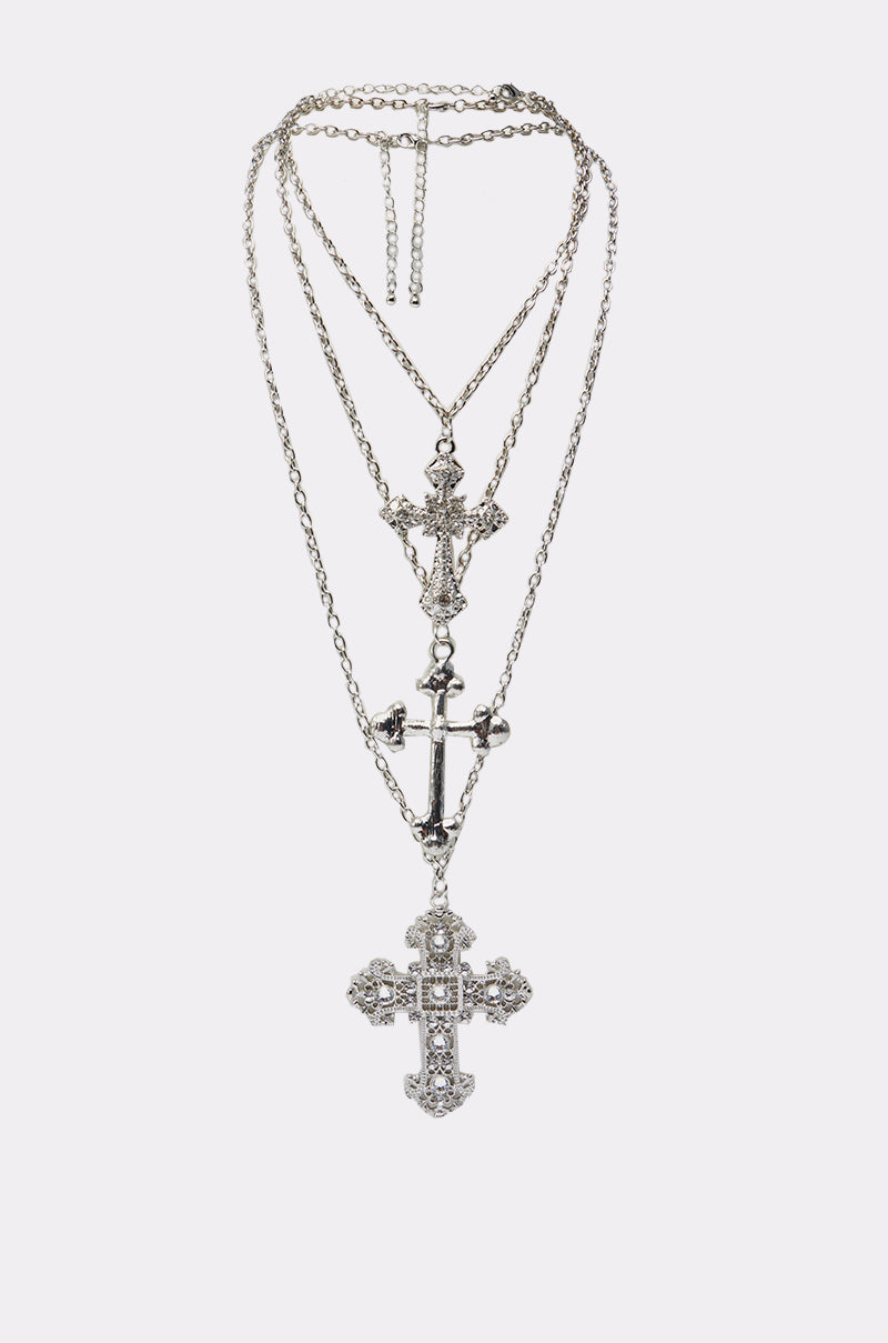 CROSS MY HEART NECKLACE