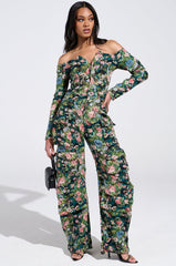 COOLEST IN THE ROOM TAPESTRY JUMPSUIT