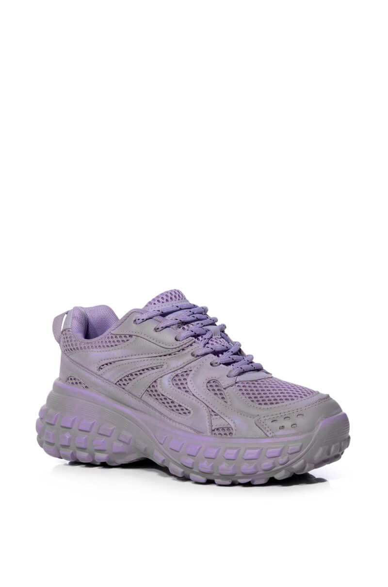 AZALEA WANG KARYN SNEAKER IN PURPLE