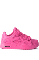 AZALEA WANG KORR FUCHSIA SNEAKER