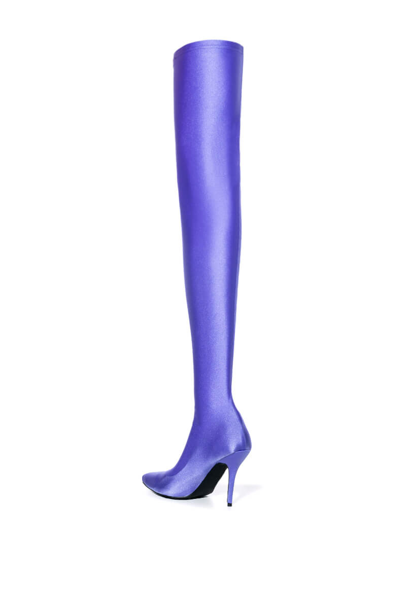 AZALEA WANG LOVE STRUCK THIGH HIGH STILETTO BOOT IN VERYPERI