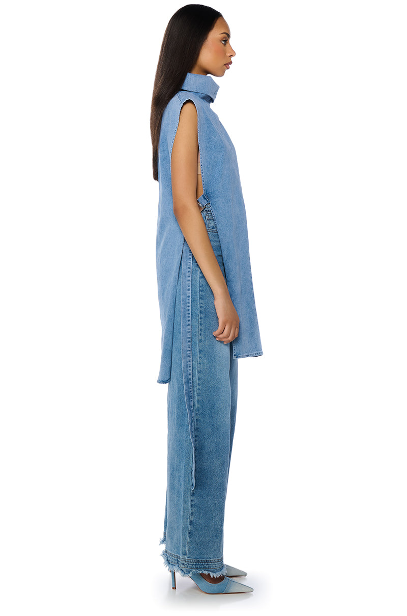 BABY BLUES DENIM TOP