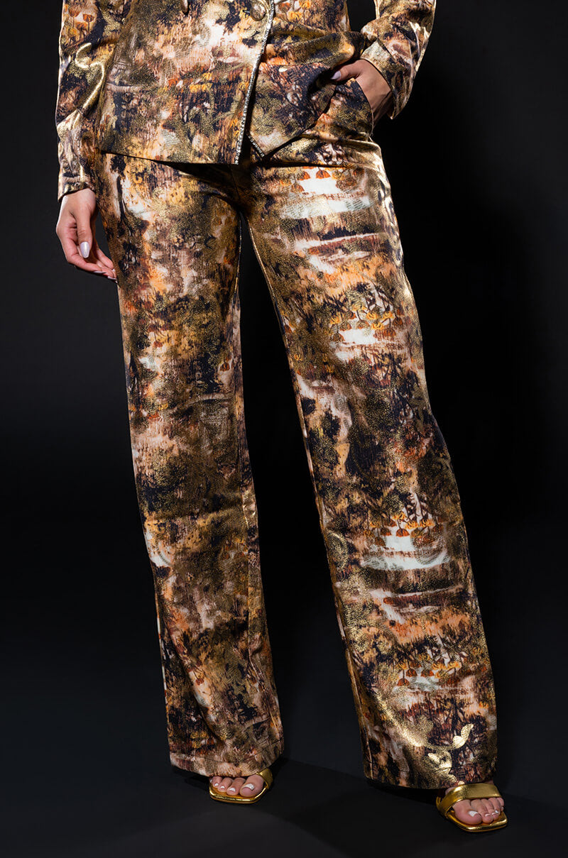 BELIEVER BLAZER AND TROUSER PANT SET