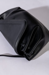 BIRDY BEAK FLAP BLACK PURSE