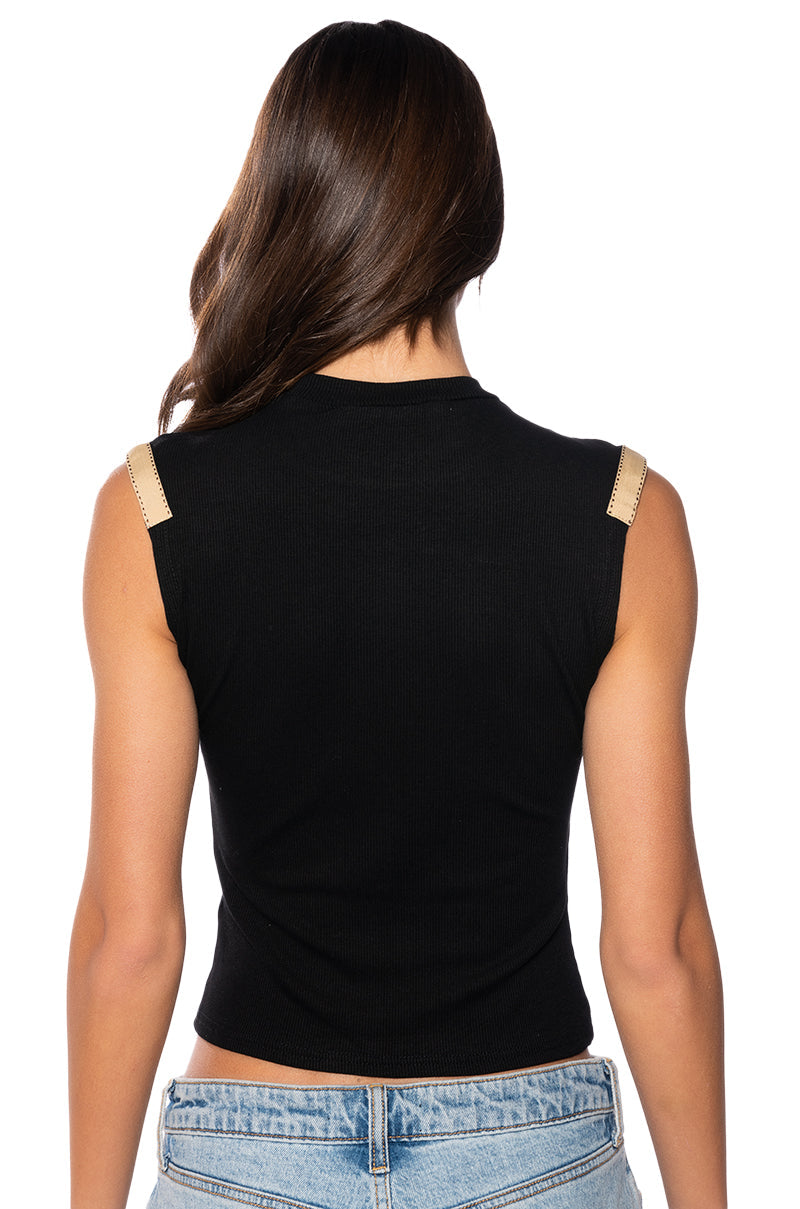 BUSY RIGHT NOW EMBELLISHED TANK
