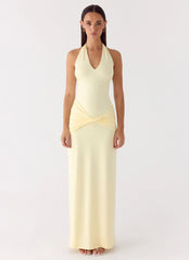 Maribelle Maxi Dress - Lemon