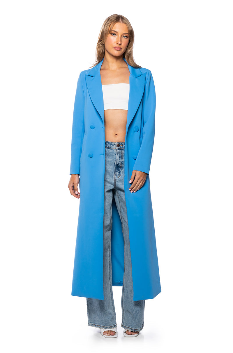 COCOA BUTTER SCUBA TRENCH