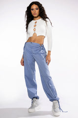 COOL LIKE DENIM CARGO PANT