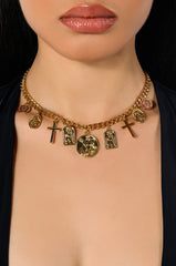 COUNT YOUR BLESSINGS CHARM NECKLACE