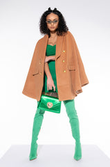 CRAVE YOU WOOL LIKE TRENCH PONCHO