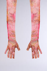 CRAZY LOVE FINGERLESS MESH GLOVES