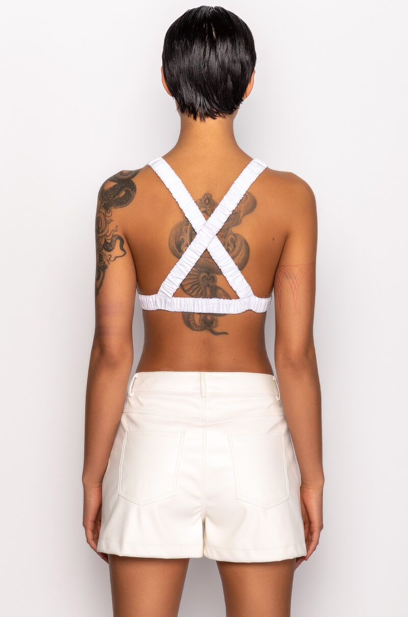 CRAZY SEXY COOL CROSSBACK CROP TOP
