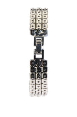 CZ TENNIS BRACELET IN SILVER