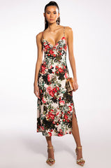 DANCE FREE FLORAL MAXI DRESS