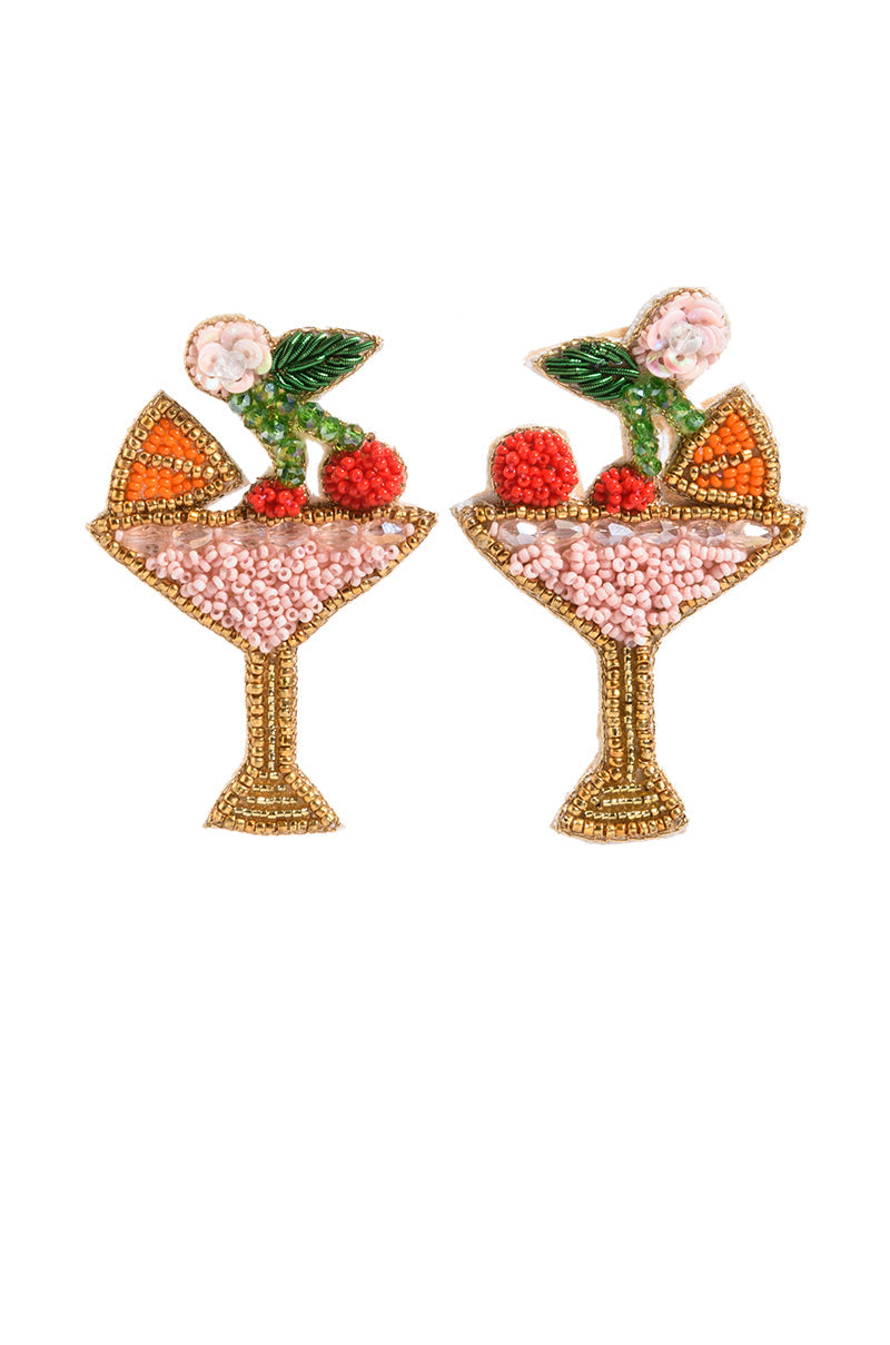 DRINK UP EARRING