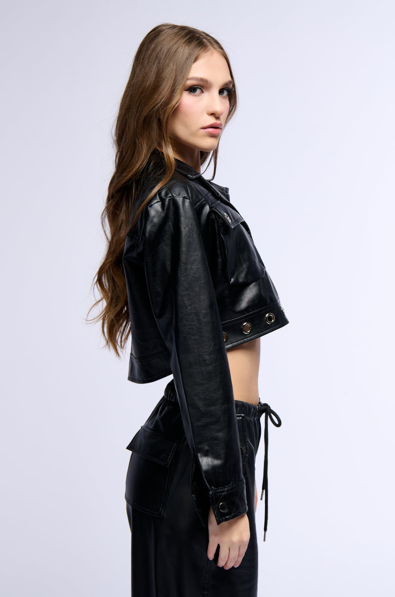EASY RIDER BOXY PU JACKET
