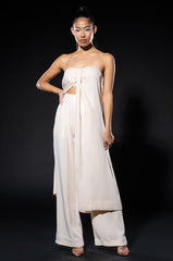 AMELIA LONG STRAPLESS TOP