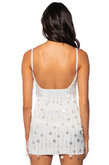 DRIPPIN EMBELLISHED MINI DRESS